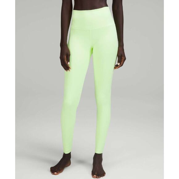 lululemon athletica Pants - Lululemon Athletica Women Align High Waisted 27" Pants Yoga Fitness Size 2 Green